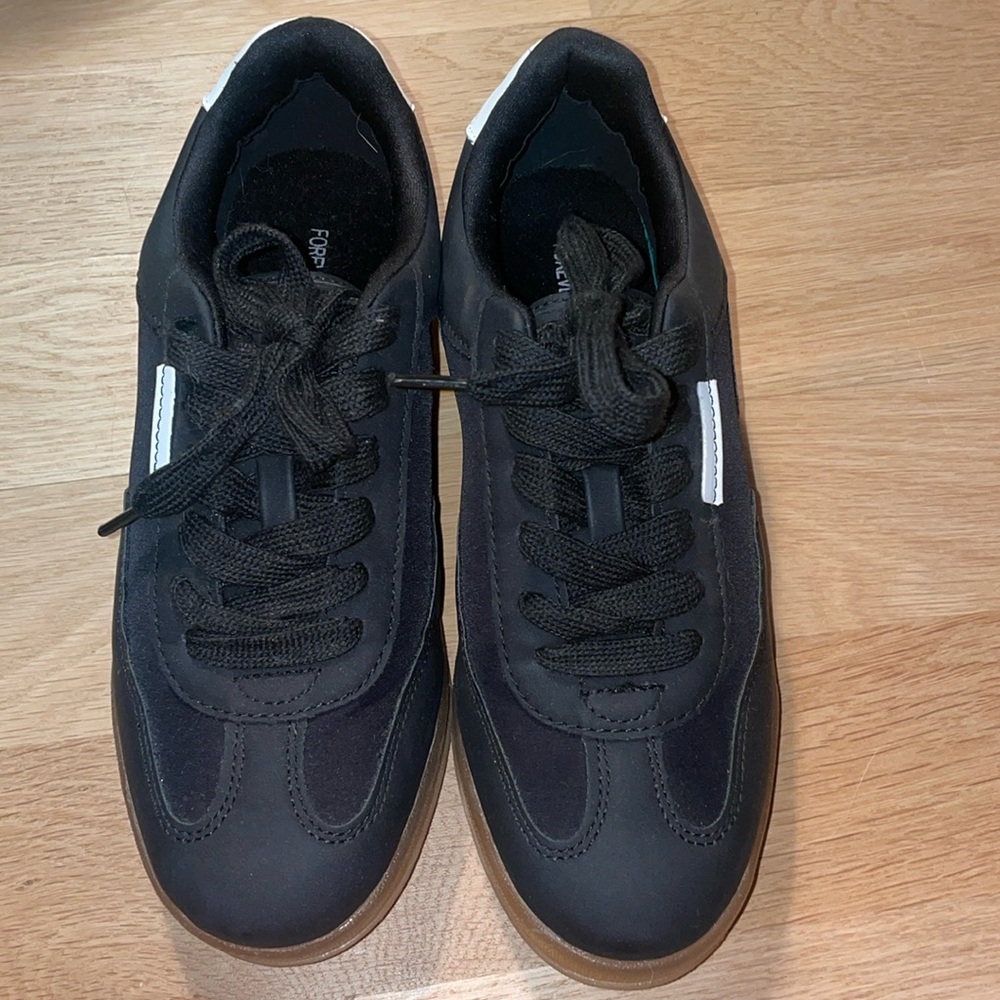 Black sneakers